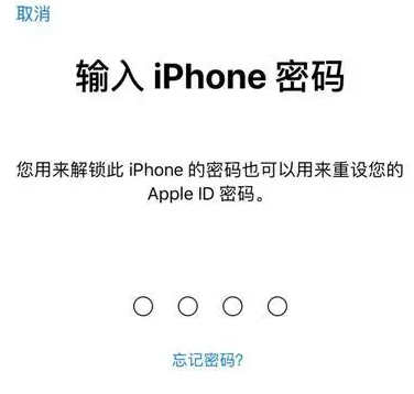 渝水苹果15维修网点分享iPhone 15六位密码怎么改四位 