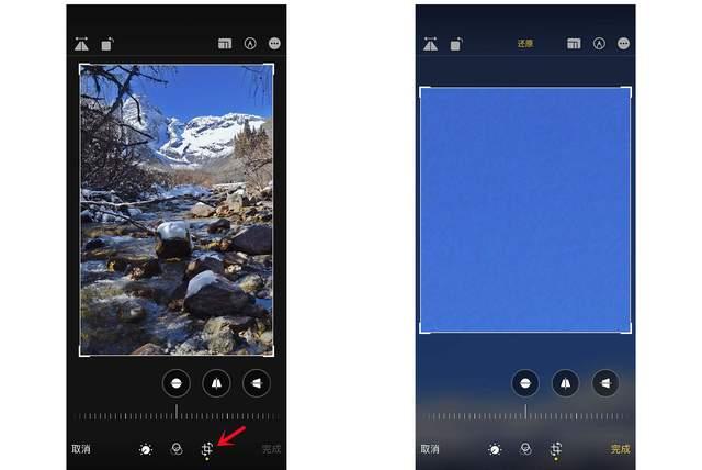 渝水苹果手机维修分享iPhone手机如何使用裁剪功能隐藏照片 